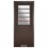 Puerta de exterior Linea Primma Plus de Oblak Mod. 1702 color Grafito