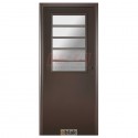 Puerta de exterior Linea Primma Plus de Oblak Mod. 1702 color Grafito