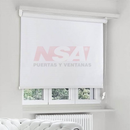 Cortina roller blakout bloqueo 100% para ventana de 1,20 x 1,00