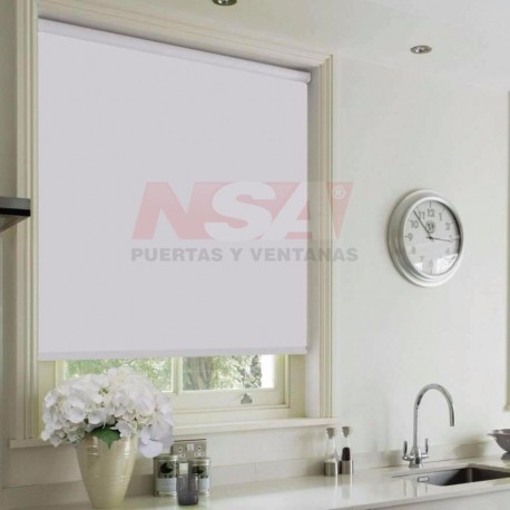 Cortina roller blakout bloqueo 100% para ventana de 1,20 x 1,00