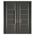 Puerta doble Linea Primma Plus de Oblak Mod. 1709 color Grafito Puerta doble Linea Primma Plus de Oblak Mod. 1709 color Grafito