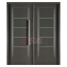 Puerta doble Linea Primma Plus de Oblak Mod. 1709 color Grafito