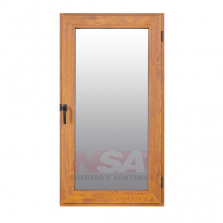 Ventana de abrir de pvc de 0,60 x 1,10 simil madera roble Ventana de abrir de pvc de 0,60 x 1,10 simil madera roble