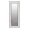 Ventana de abrir de pvc de 0,45 x 1,10 color blanco con vidrio de 4mm