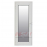 Ventana de abrir de pvc de 0,45 x 1,10 color blanco con vidrio de 4mm