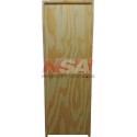 Puerta placa de pino de 0,75 x 2,00 marco de madera