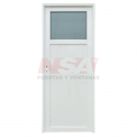 Puerta de aluminio tablero tubular de 0,80 x 200 Mod. 310
