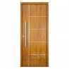 Puerta de chapa inyectada Linea Deluxe Wood simil madera Roble