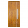 Puerta de chapa inyectada Linea Deluxe Wood simil madera Roble