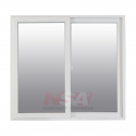 Ventana de aluminio Linea Moderna de 1,00 x 1,00
