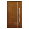 Puerta pivotante de chapa inyectada Linea Deluxe Wood