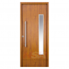 Puerta de chapa inyectada Linea Deluxe Wood simil madera Roble