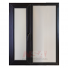 Ventana de aluminio Mod. Sureña de 1,20 x 1,50 con vidrio DVH