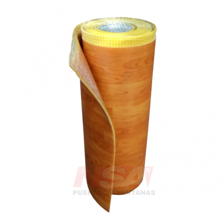 Rollo aislante Cedronet ISOLANT con alu y foil símil madera de 10mm Rollo aislante Cedronet ISOLANT con alu y foil símil madera de 10mm