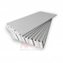 Placa linea revoque seco de 12,5 mm x 1,20 mt x 2,40 mts Placa linea revoque seco de 12,5 mm x 1,20 mt x 2,40 mts