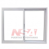 VENTANA CORREDIZA VIDRIO ENTERO LINEA HERRERO 150X100