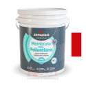 Membrana con poliuretano x 20 lts. color rojo teja Membrana con poliuretano x 20 lts. color rojo teja