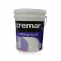 Pintura latex Cremar interior / exterior x 10 lts. Lavable. Color blanco Pintura latex Cremar interior / exterior x 10 lts. Lavable. Color blanco