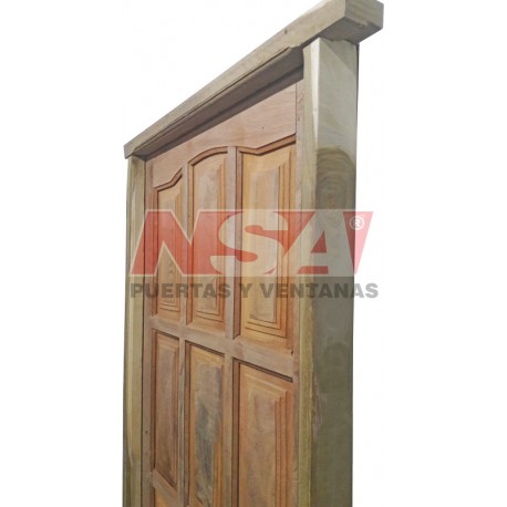 Puerta de algarrobo Mod. 005 de 0,70 x 2,05
