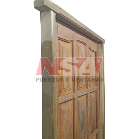 Puerta de algarrobo Mod. 005 de 0,70 x 2,05