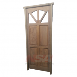 Puerta de algarrobo Mod. 023 de 0,85 x 2,05 2