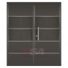 Puerta de exterior Linea Presta de Oblak Mod. 3783 Doble