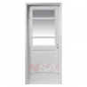 Puerta de chapa simple Linea Eco Mod. 270 de 0,80 x 2,05 color blanca