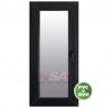 VENTANA DE ABRIR DE PVC 060X090 COLOR NEGRO VIDRIO DVH IZQ