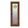 VENTANA DE ABRIR DE PVC 045X090 SIMIL MADERA NOGAL VIDRIO DVH DER