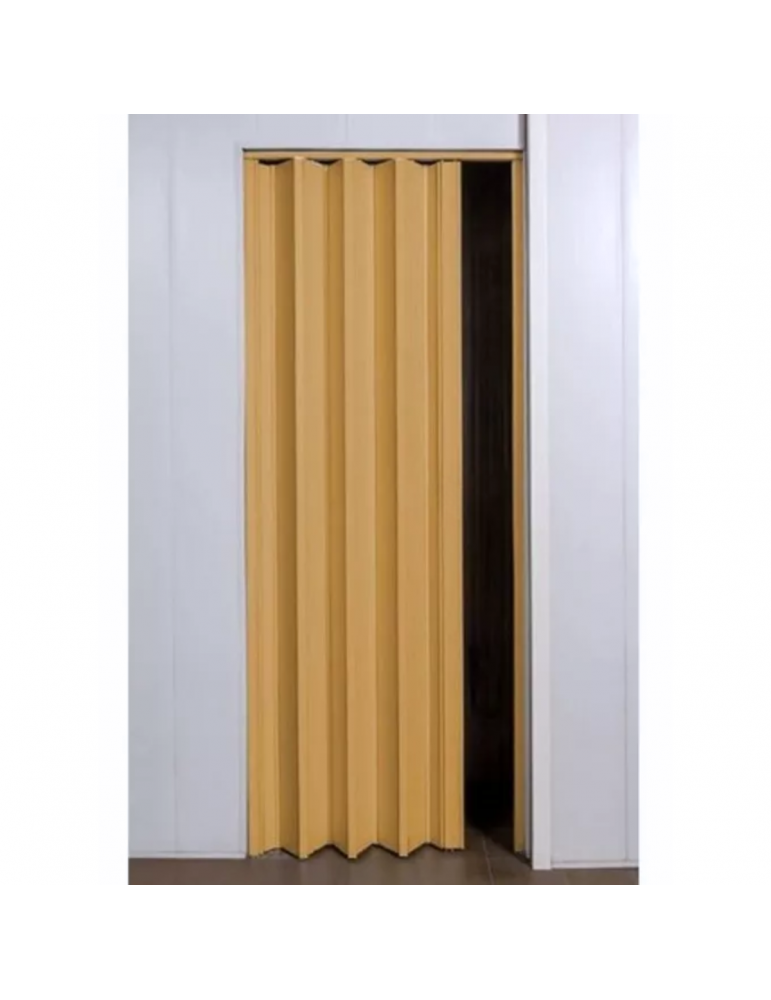 PUERTA PLEGADIZA DE PVC 104X204 PINO 8 MM