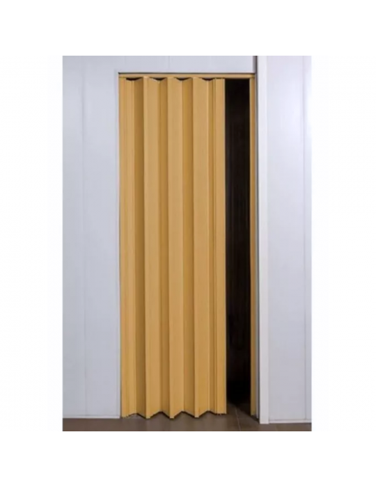 PUERTA PLEGADIZA DE PVC 104X204 PINO 8 MM