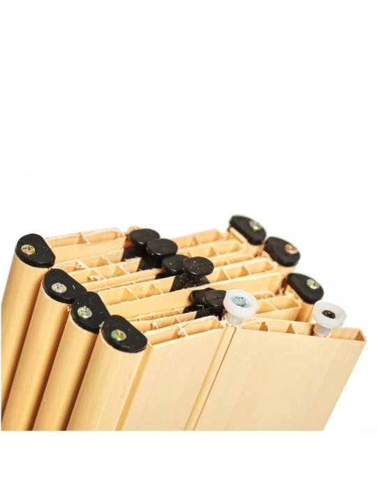 PUERTA PLEGADIZA DE PVC 104X204 PINO 8 MM