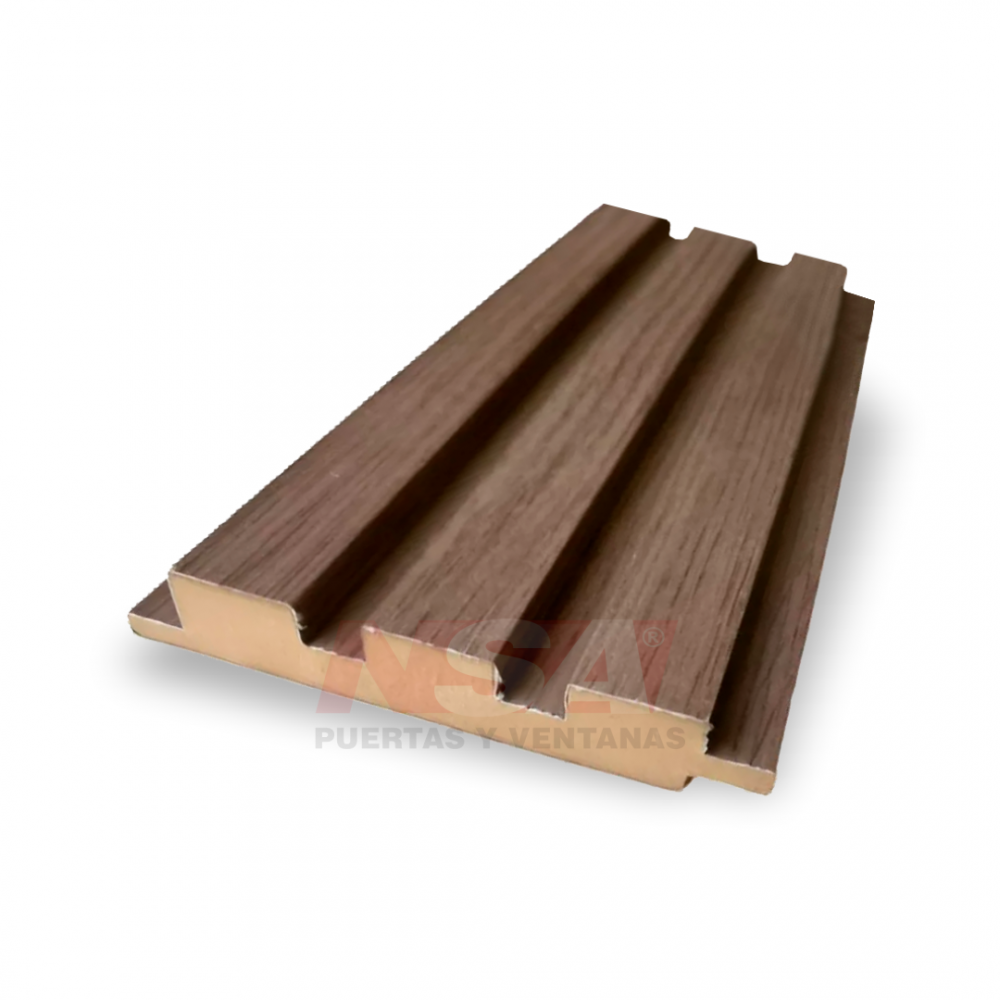 Revestimiento wall panel MDF color taberna