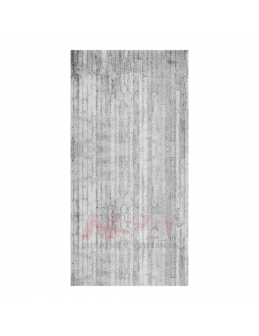 Placa de pvc texturada simil concreto de 2,44 x 1,22 mts.