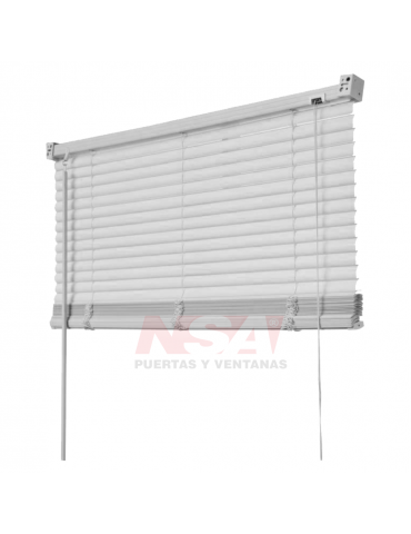 Cortina veneciana de 1,50 x 1,00 blanca