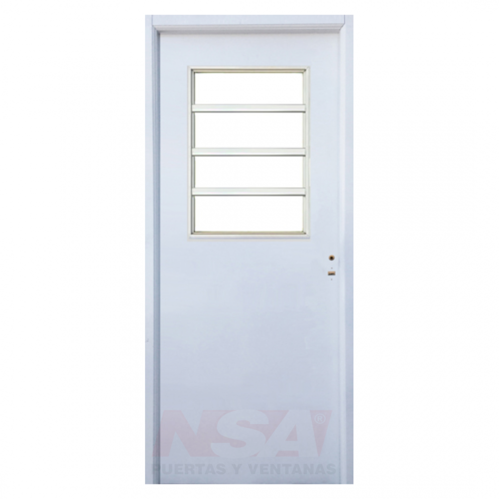 Puerta de chapa inyectada Mod. 266 Puerta de chapa inyectada Mod. 266