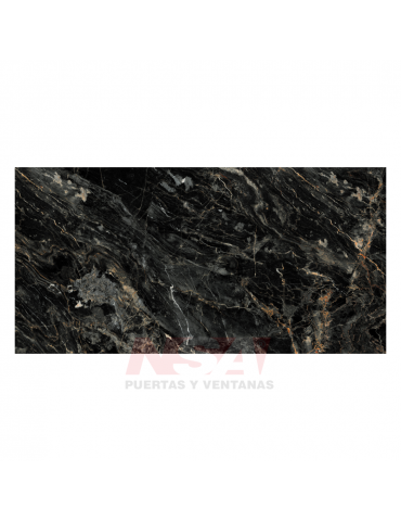 Placa de pvc Linea Brillante simil marmol Modelo Nakle / Saint Laurent de 2,44 x 1,22 mts.