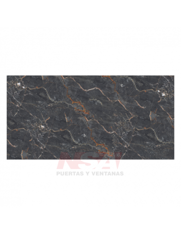 Placa de pvc Linea Brillante simil marmol Modelo Grey Brown/ Sequoia Brown de 2,44 x 1,22 mts.