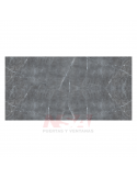 Placa de pvc Linea Brillante simil marmol Modelo Pietra / Grey de 2,44 x 1,22 mts.