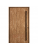 Puerta de exterior Linea Tekna de Oblak Mod. 1327 Pivotante color Roble Natural.