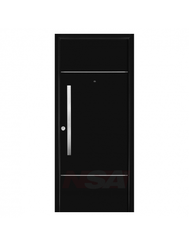Puerta de exterior Linea Innova de Oblak Mod. 1942 color Negro.