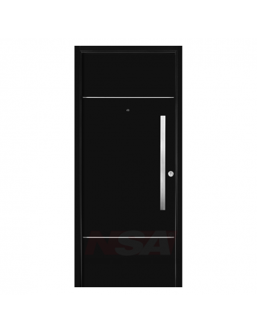 Puerta de exterior Linea Innova de Oblak Mod. 1942 color Negro.