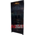 PUERTA CHAPA DOBLE FRANCESA NEGRA DER