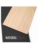 Piso vinilico spc. Color Natural.