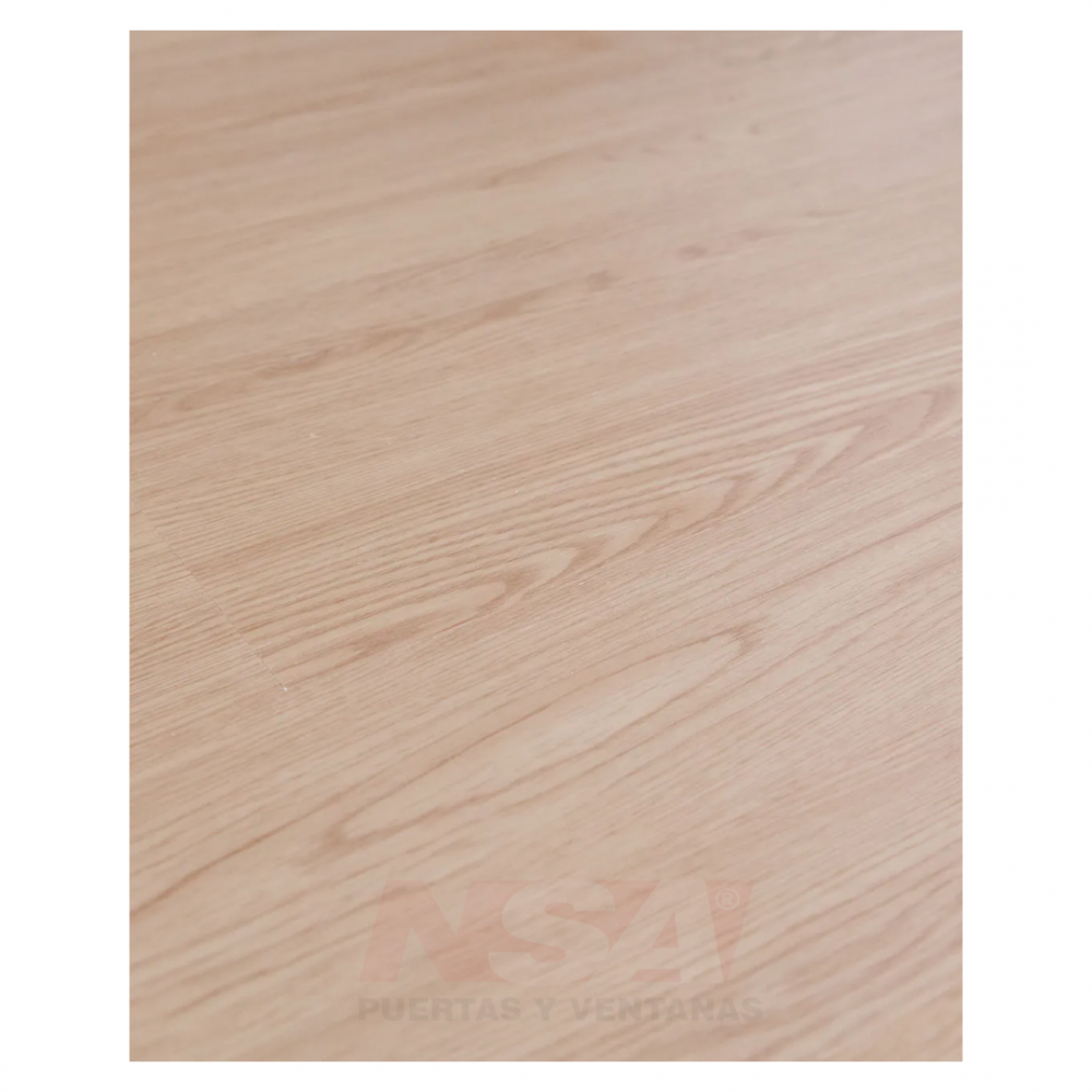 Piso vinilico spc. Color Natural.