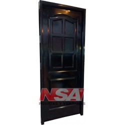 PUERTA CHAPA DOBLE FRANCESA NEGRA IZQ