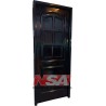 PUERTA CHAPA DOBLE FRANCESA NEGRA IZQ