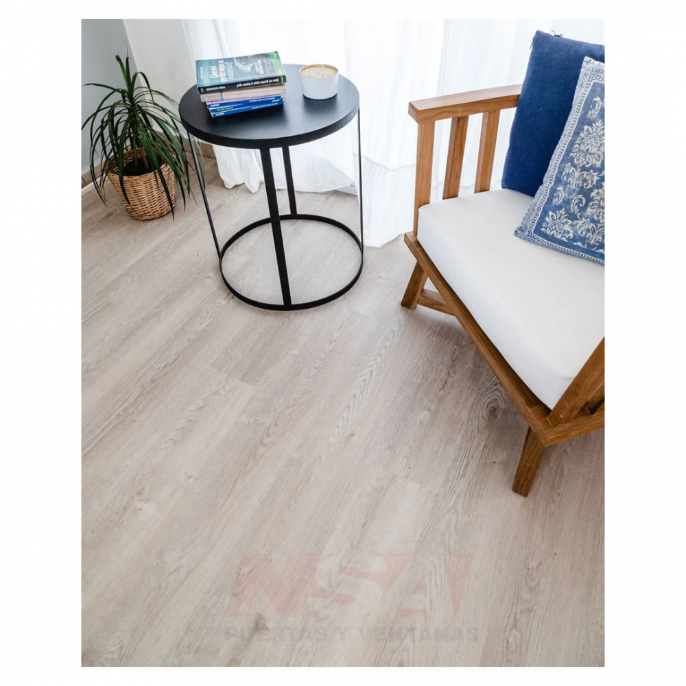 Piso vinilico spc . Color Astana.