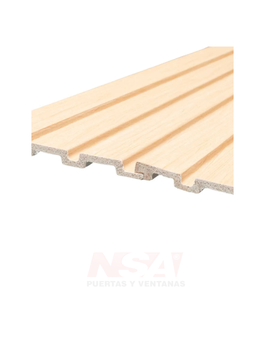 Revestimiento wall panel interior eps maple 2750 x 120 x 11 mm. Color maple.