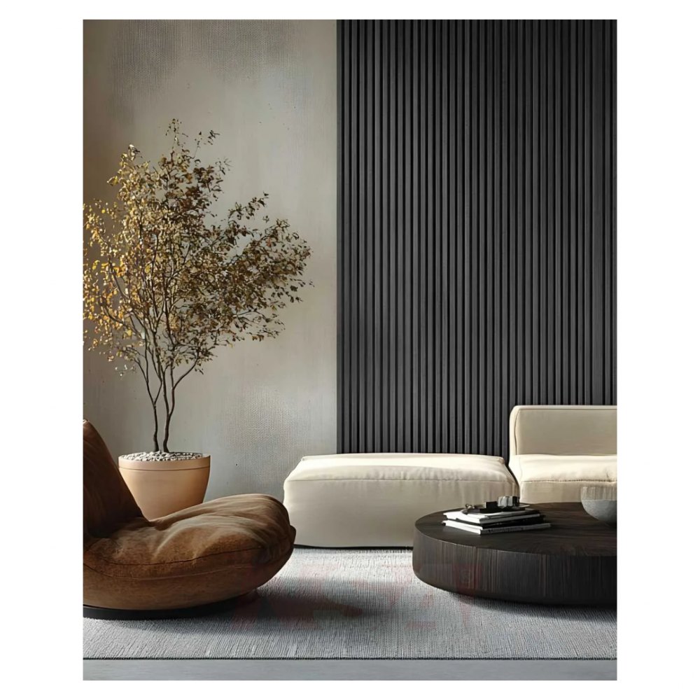 Revestimiento wall panel interior eps Color acero.